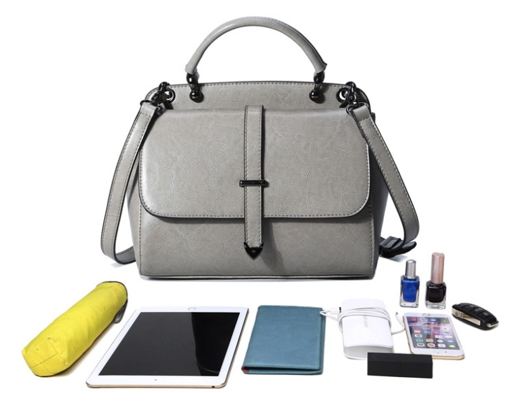 韓國真皮女包潮休閒女士手提斜挎單肩雙色牛皮包