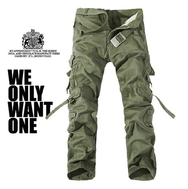  熱賣款韓版 寬鬆多口袋水洗工裝褲 設計百搭款工作褲 街頭休閒褲 6色可挑 28~38