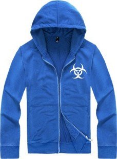  惡靈古堡 保護傘標誌 生化危機 情侣裝 抓绒拉鍊純棉外套 帽Tee 七色可選 各尺碼皆有