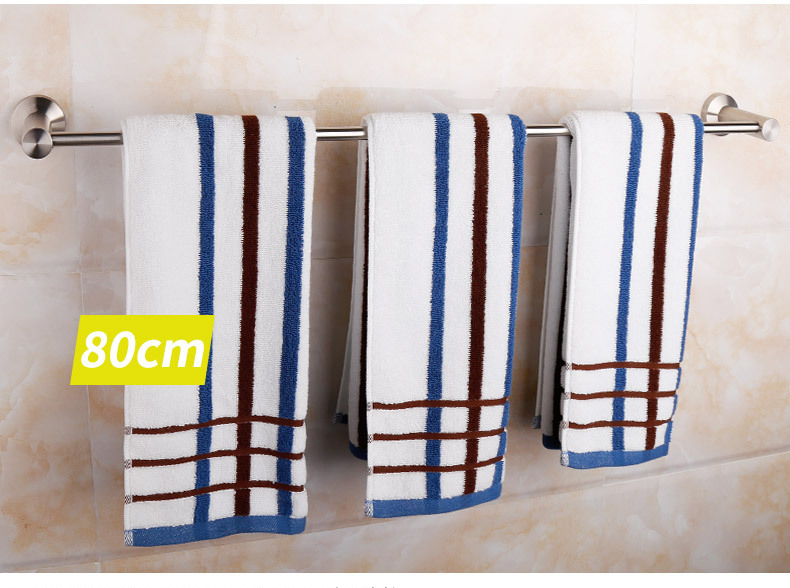 加厚304不銹鋼五金挂件毛巾架毛巾掛毛巾桿毛巾掛架