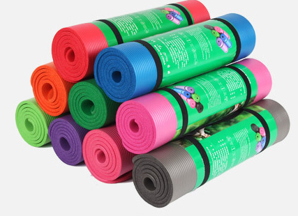  環保無毒pvc瑜伽墊10mm防滑加長加寬瑜伽墊