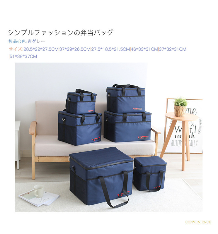 戶外野餐露營保冰保冷牛津布鋁箔野餐包方形大容量10L