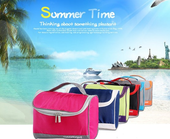 創意洗漱包 旅行防水男女旅遊出差便攜收納包 化妝包 手提整理袋 小款