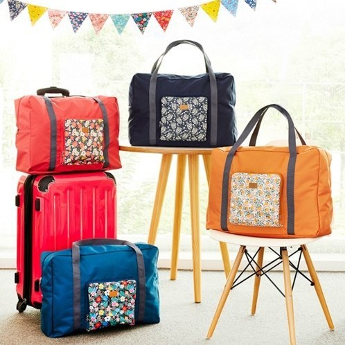 大容量韓國可折疊 防水旅行收納包 短途行李包 健身旅行袋 加大單肩包