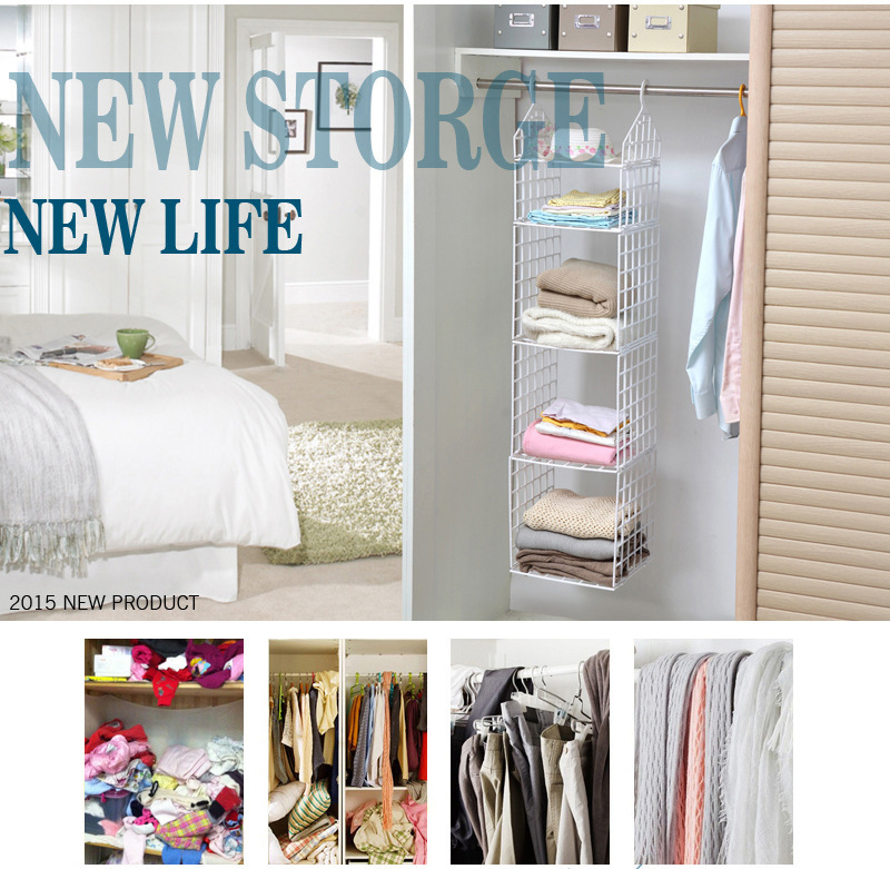 衣櫃衣物掛架收納可折疊DIY衣櫃衣物收納架整理架寢室宿舍神器(多種型號款式可選)