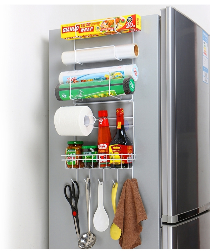 冰箱掛架廚房收納架置物架側掛整理架調味瓶架吸盤式