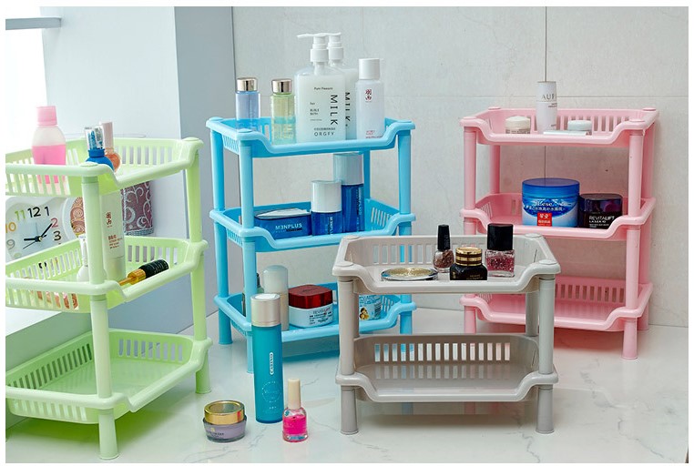  經典三角形 方形多功能組合架 浴室置物架 收納省空間 廚房儲物也便利