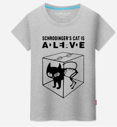 生活大爆炸短袖T恤Sheldon謝耳朵薛定諤的貓半袖美劇周邊男裝大碼